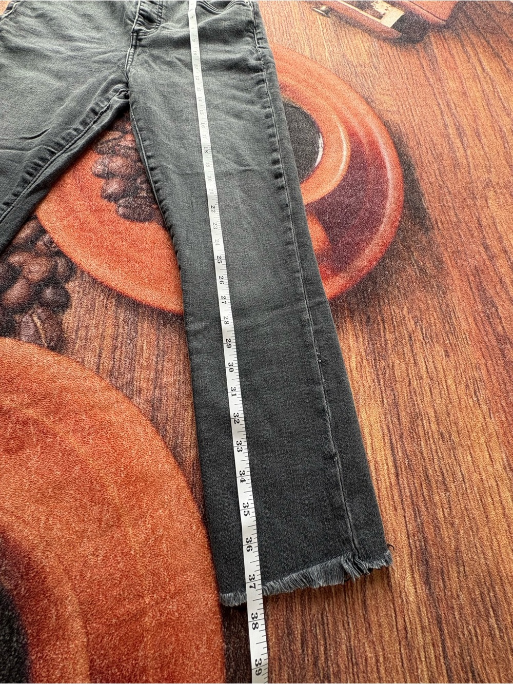Denim Forum The Lola High Rise Skinny Jeans Raw Hem – Aritzia Size 29 dark wash - Picture 9 of 11
